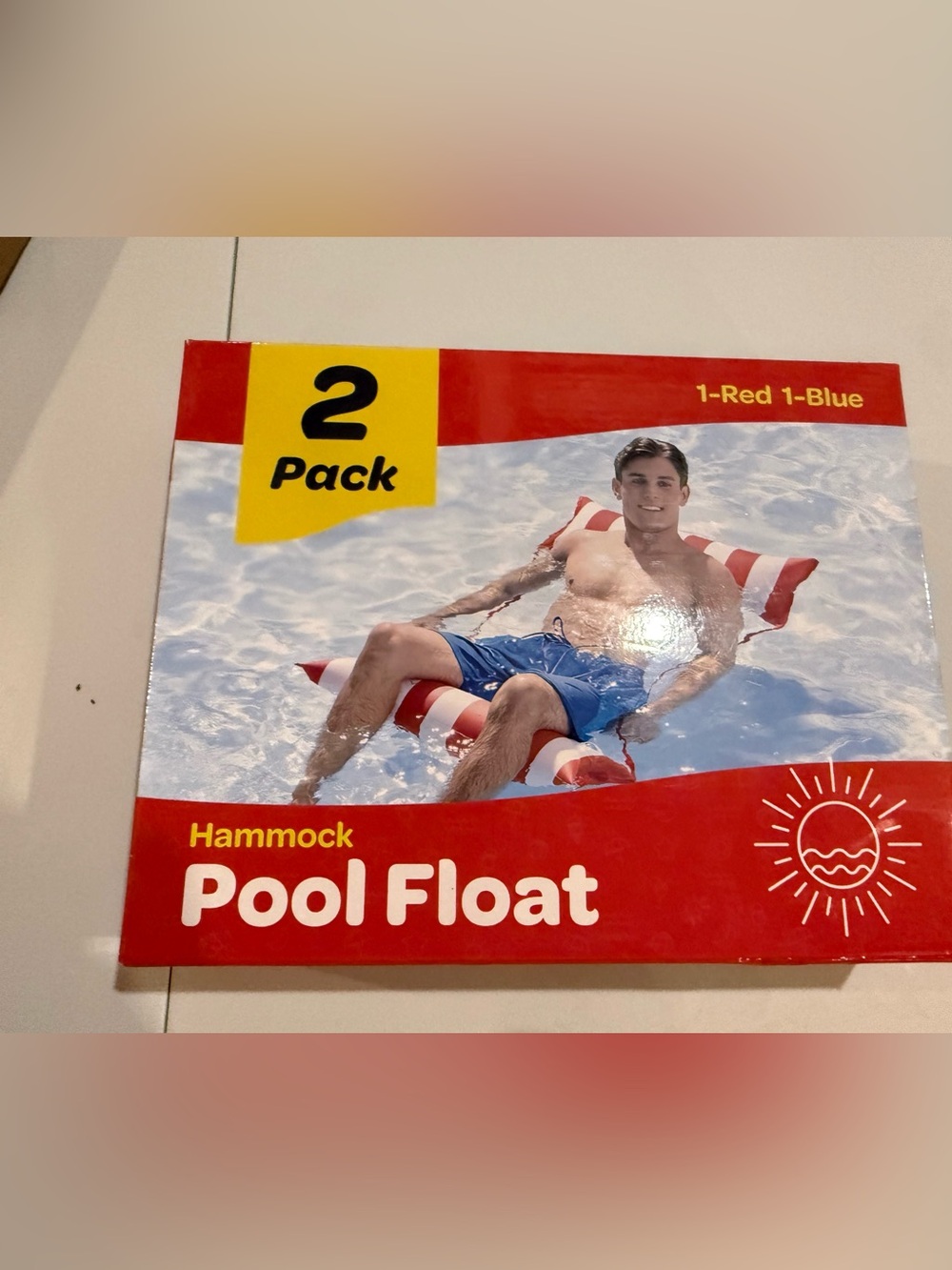 Hammock pool float (2-pack)